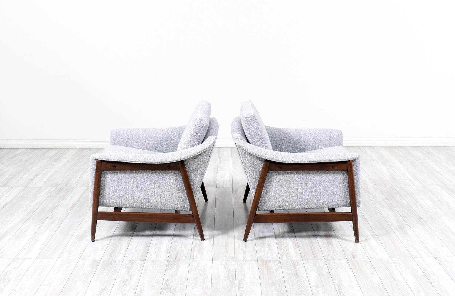 Swedish Folke Ohlsson Model 84-CL Lounge Chairs for Dux