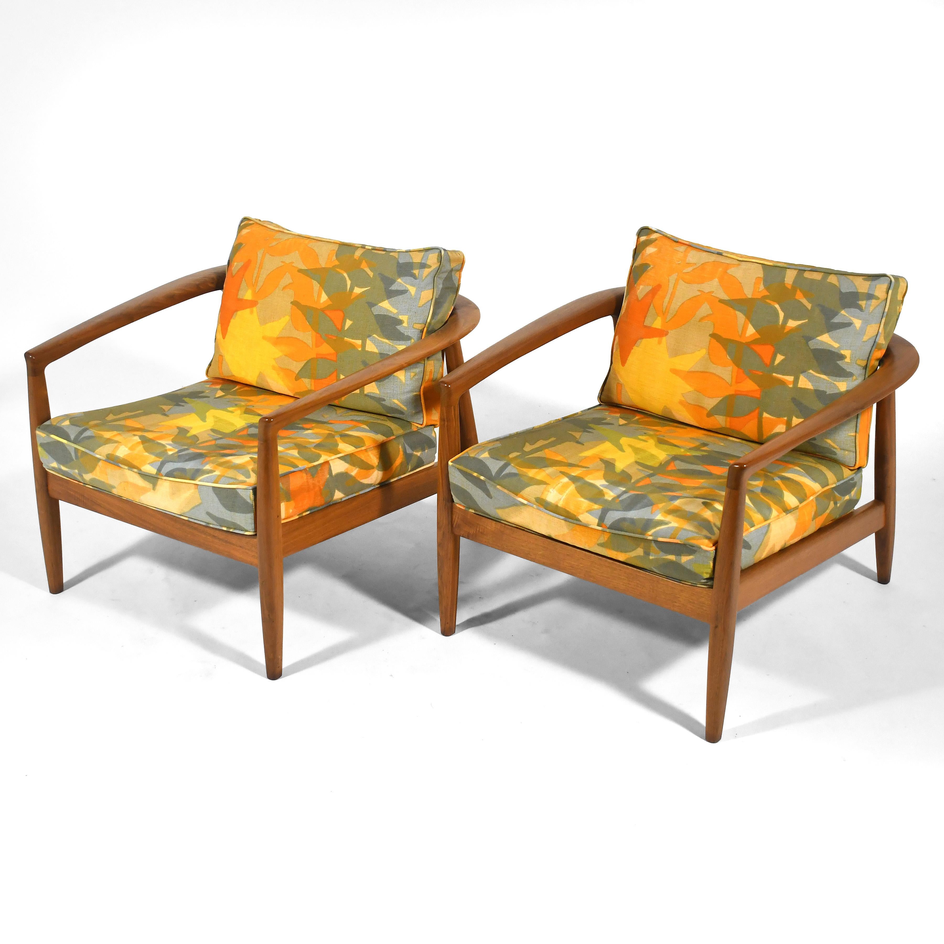Folke Ohlsson paire de chaises longues par DUX en vente 3