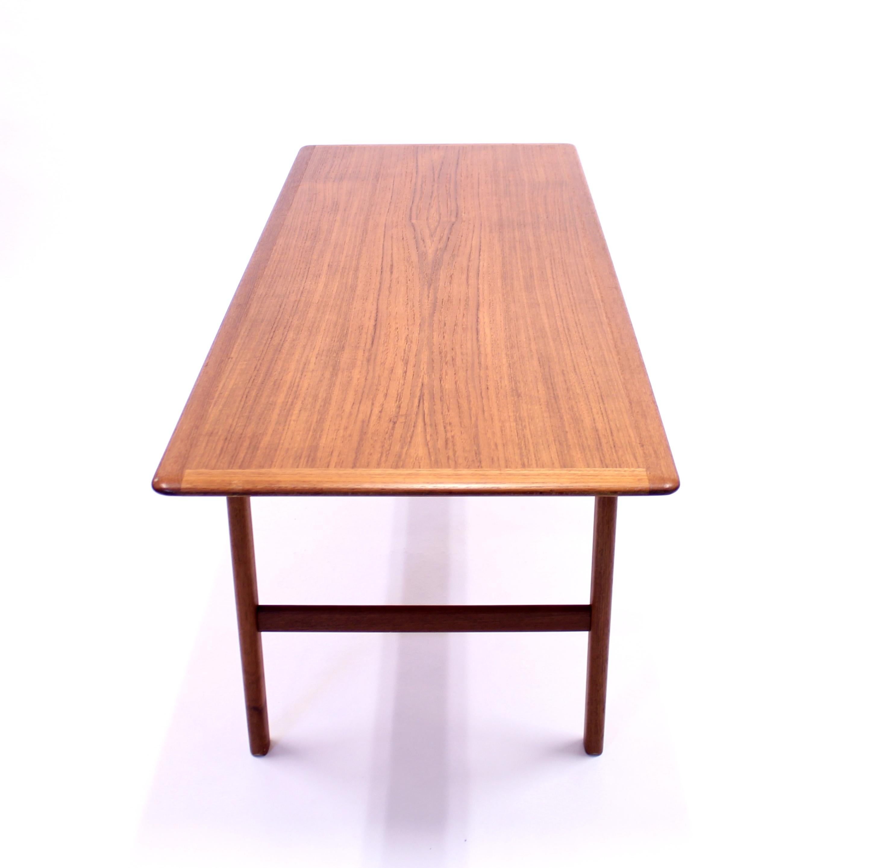 Folke Ohlsson, Rapsodi Teak Coffee Table, Tingströms, 1950s For Sale 4