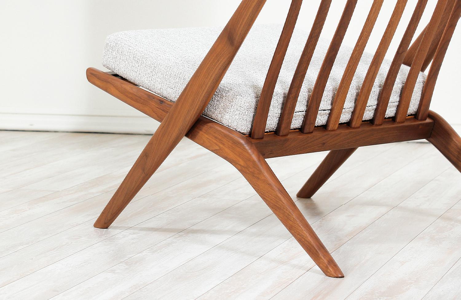 Swedish Folke Ohlsson Scissor Lounge Chair for Dux