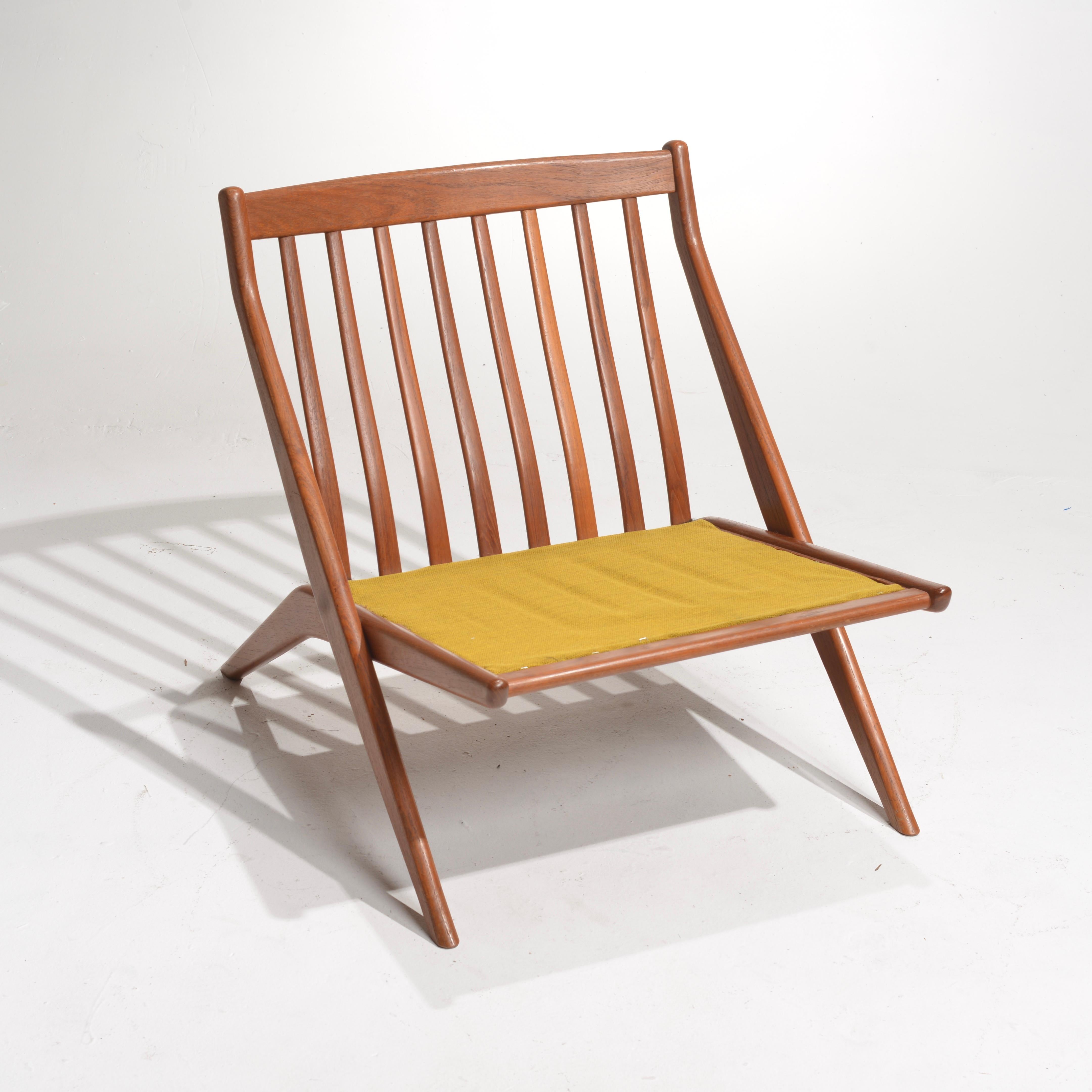 Folke Ohlsson: Skulpturaler Stuhl „Scissor“ für Dux im Angebot 6