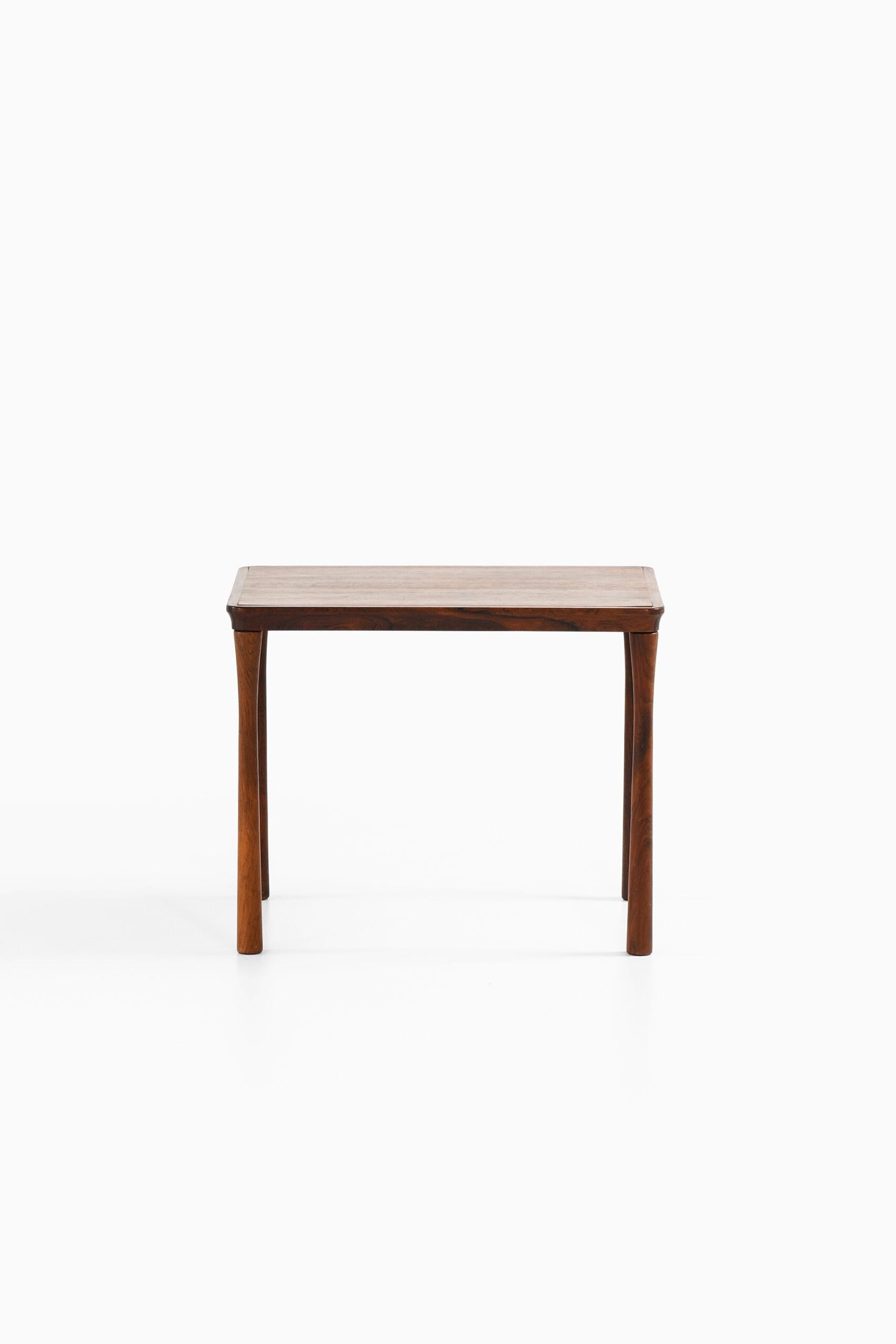 Rare side table model Colorado designed by Folke Ohlsson. Produced by Tingströms in Sweden.