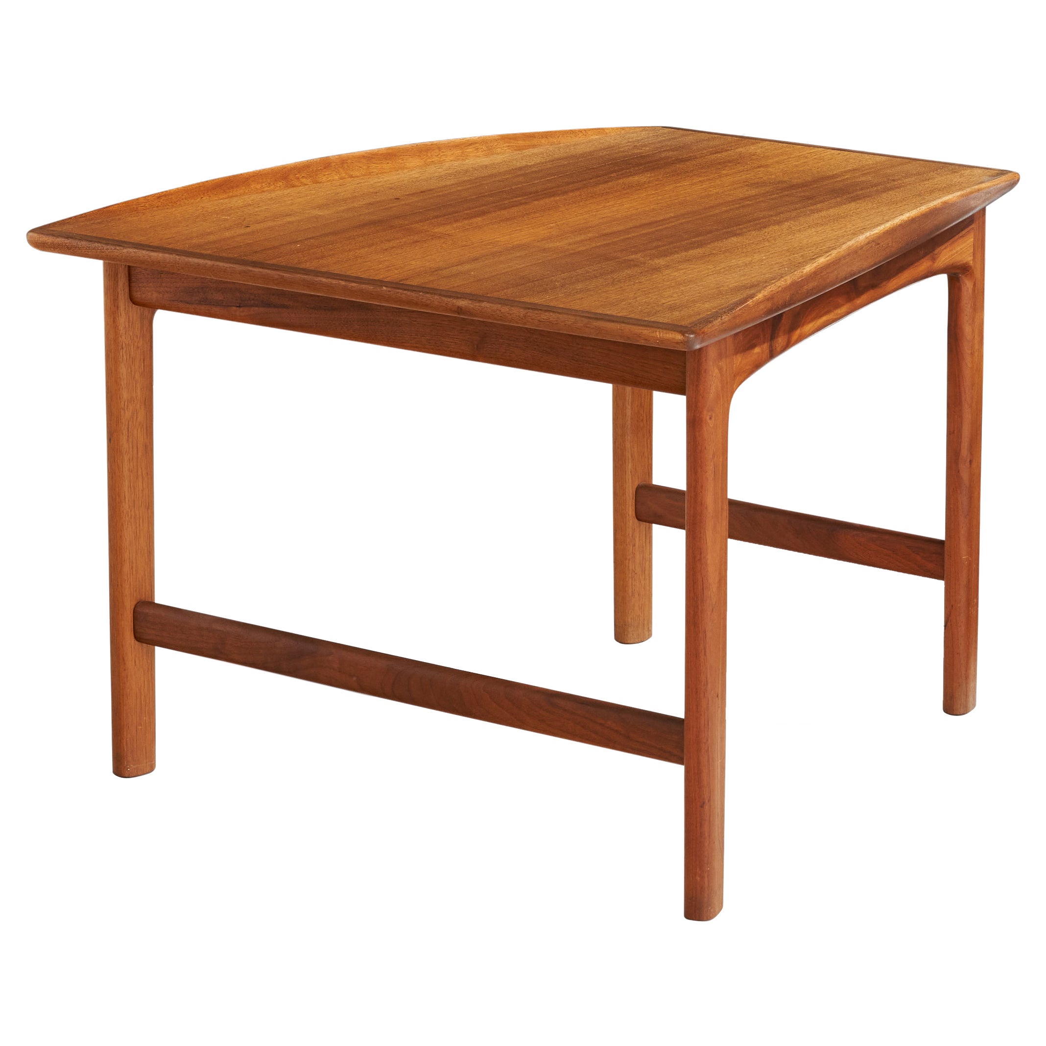 Folke Ohlsson, Side Table, Walnut, Sweden, 1960s