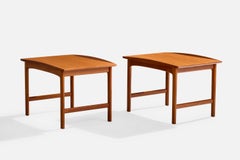 Folke Ohlsson, Side Tables, Teak, Sweden, 1950s