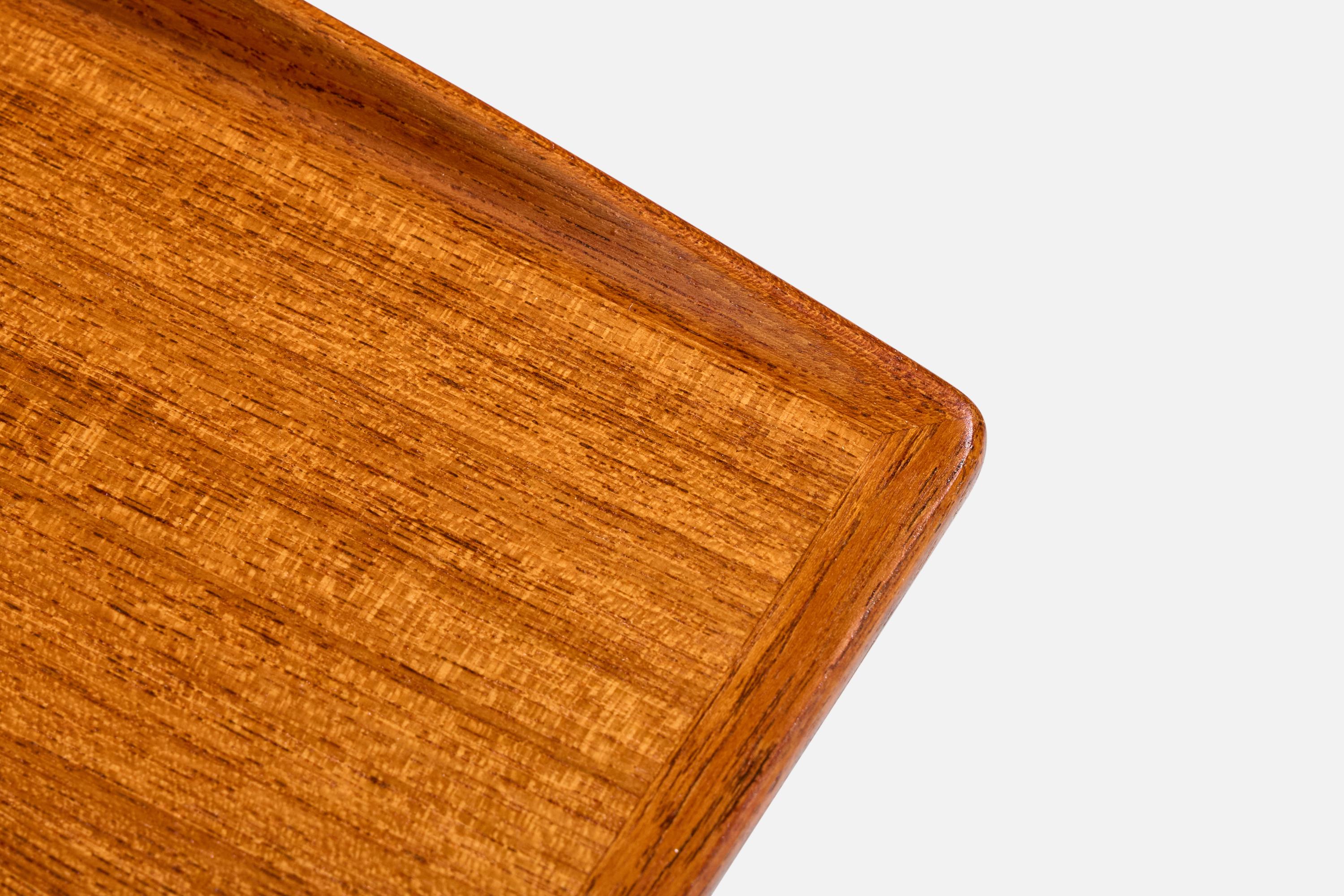 Mid-Century Modern Folke Ohlsson, Side Tables, Teak, Sweden, 1950s For Sale
