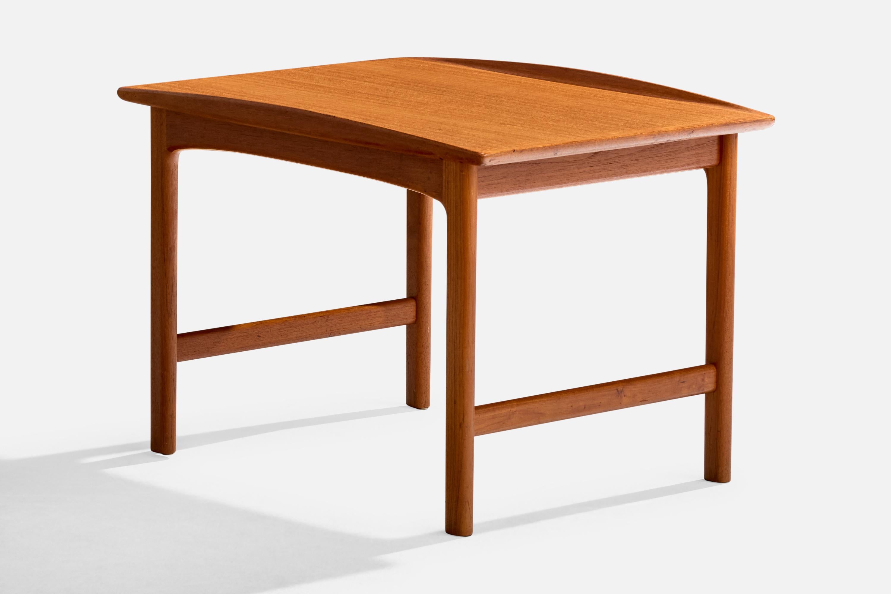 Wood Folke Ohlsson, Side Tables, Teak, Sweden, 1950s For Sale