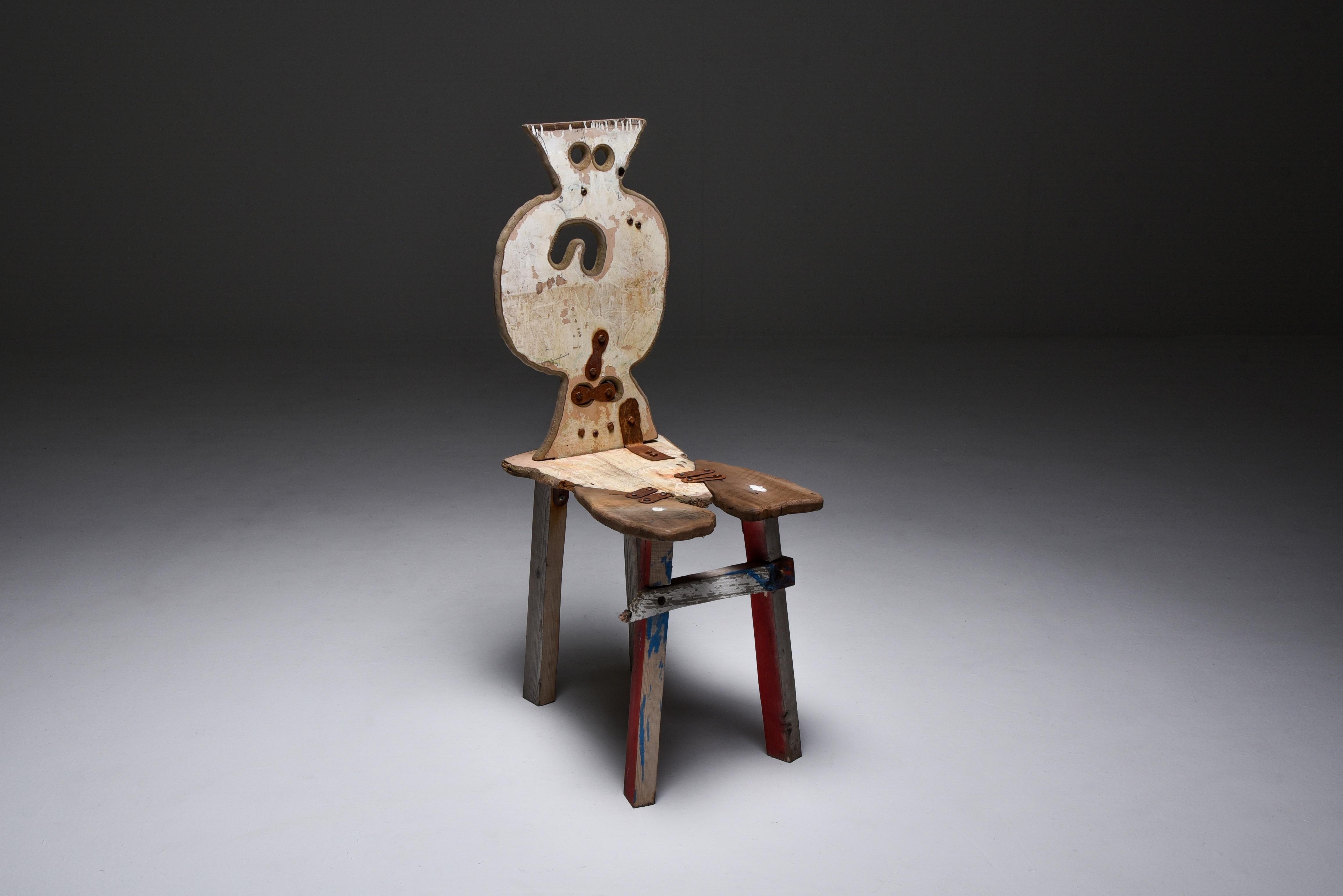Serban Ionescu; Serie Folks; Arte funcional; Silla escultórica; Sillón; Silla auxiliar; Pieza de conversación; Arte;

Folks 30, 2021

Esta pieza única se pudo ver en la exposición 