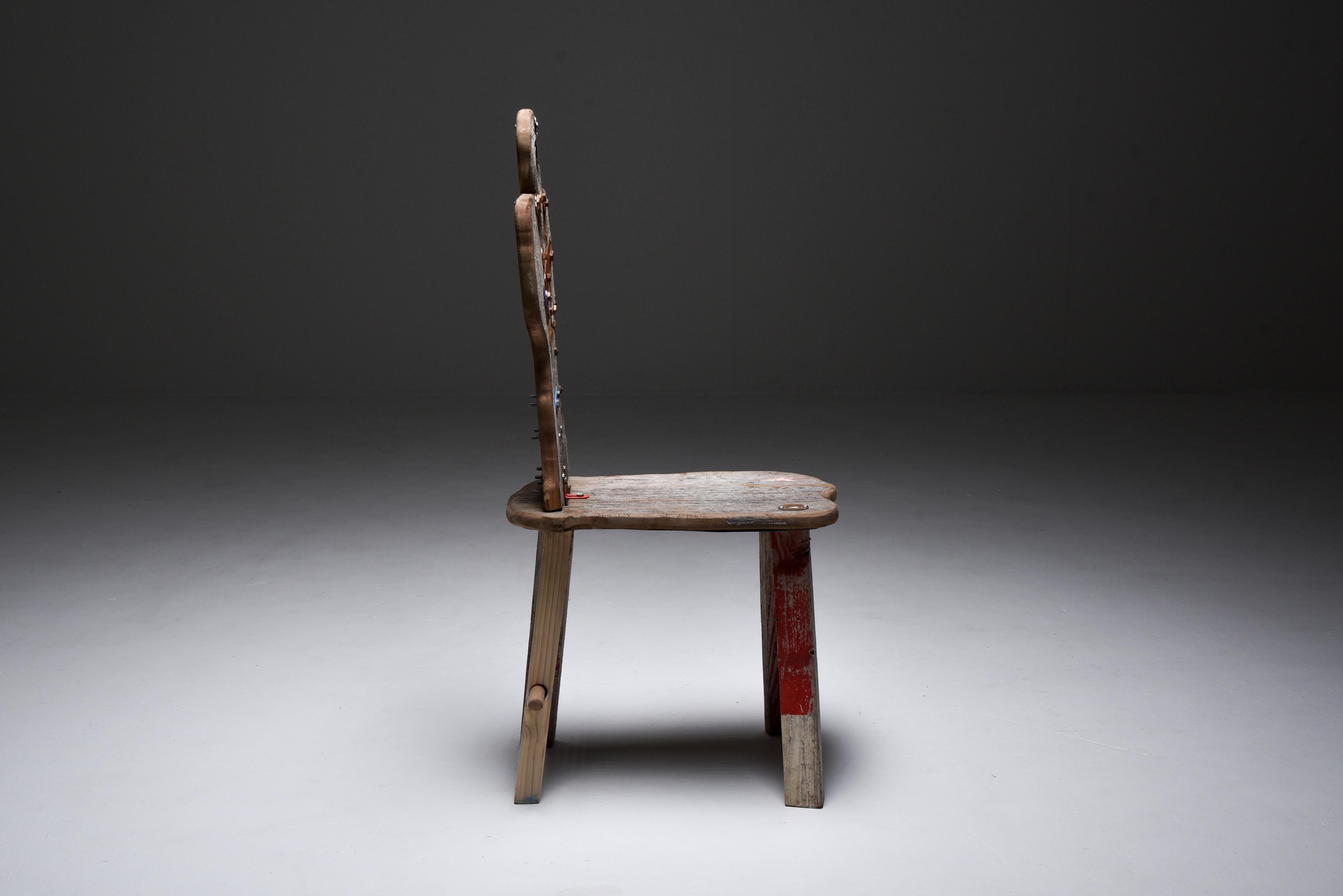 Rustic Folks 31 Chair by Serban Ionescu, 2021 For Sale