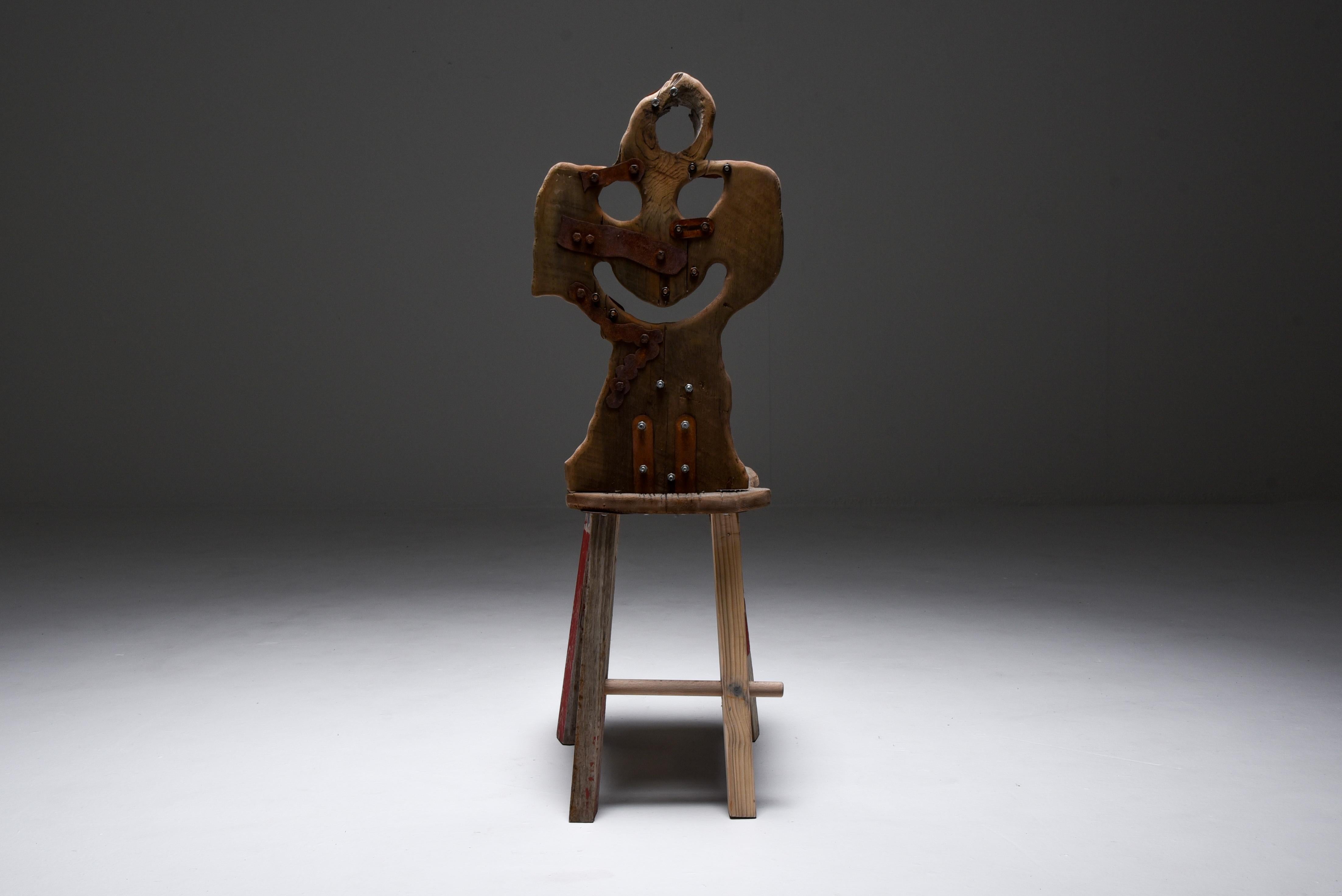 Romanian Folks 31 Chair by Serban Ionescu, 2021 For Sale