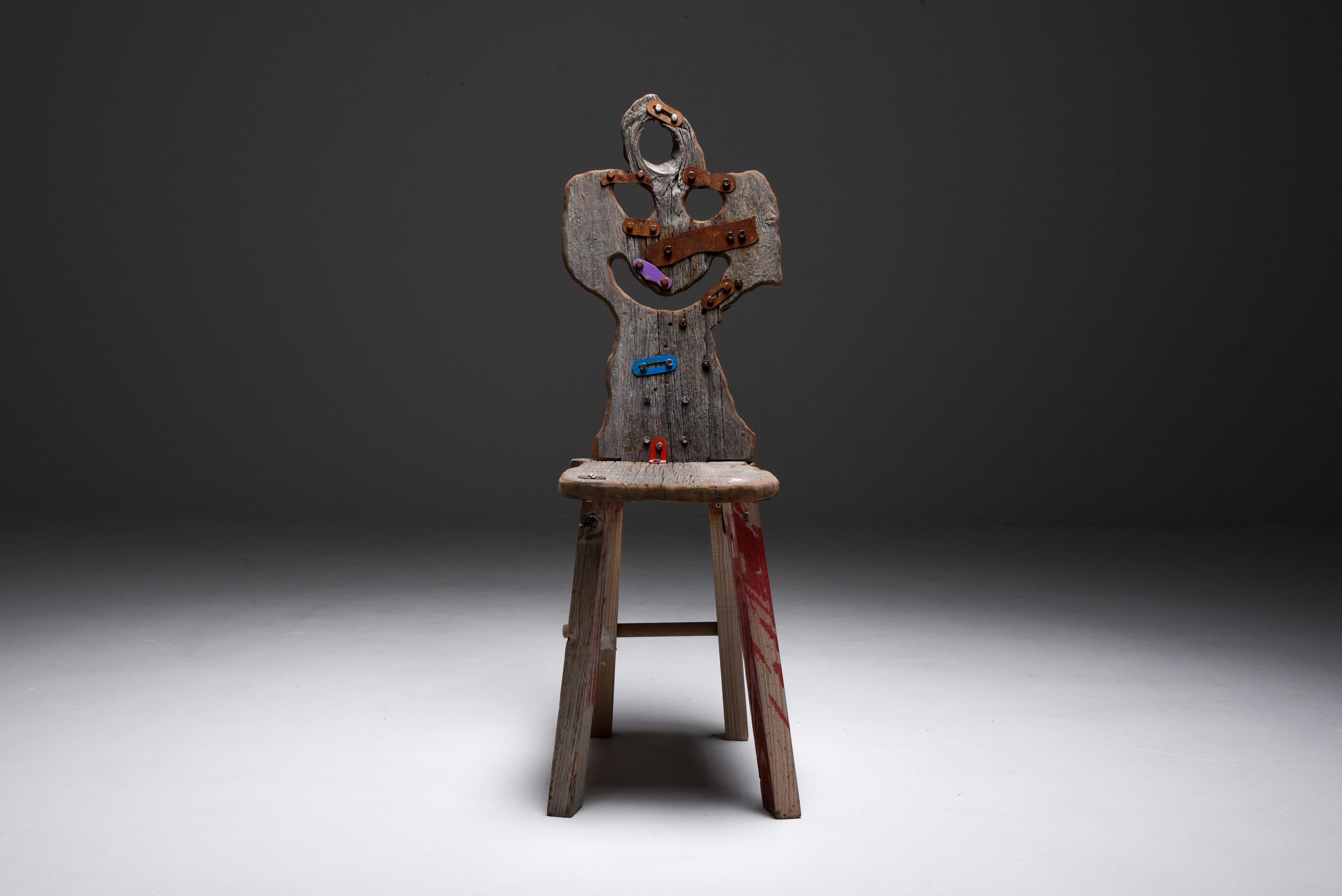 Contemporary Folks 31 Chair by Serban Ionescu, 2021 For Sale