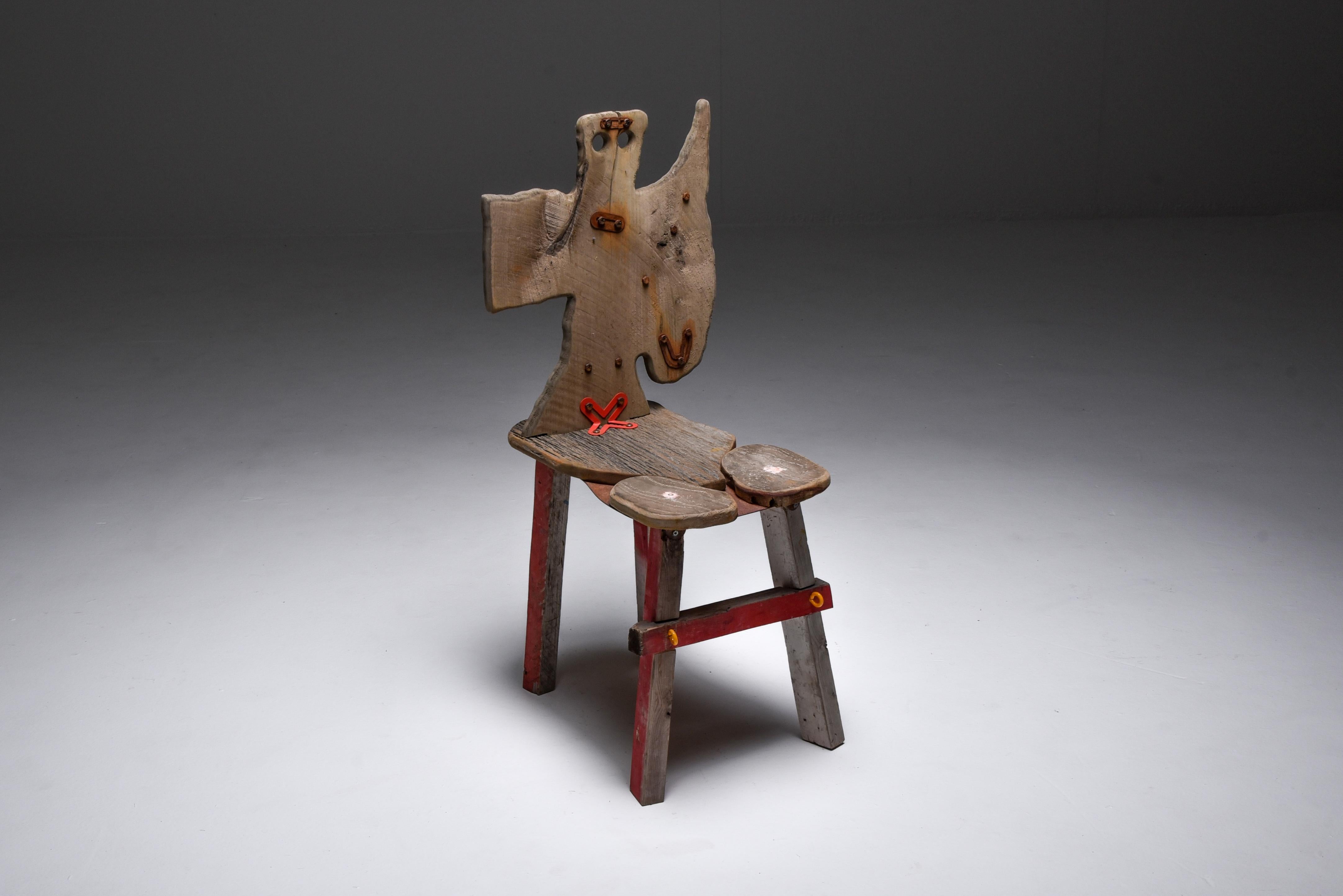 Serban Ionescu; Folks Series; Functional Art; Sculpture Chair; Armchair; Sidechair; Conversation Piece; Art; 

Folks 32, 2021

This unique piece was on view in the exhibition 