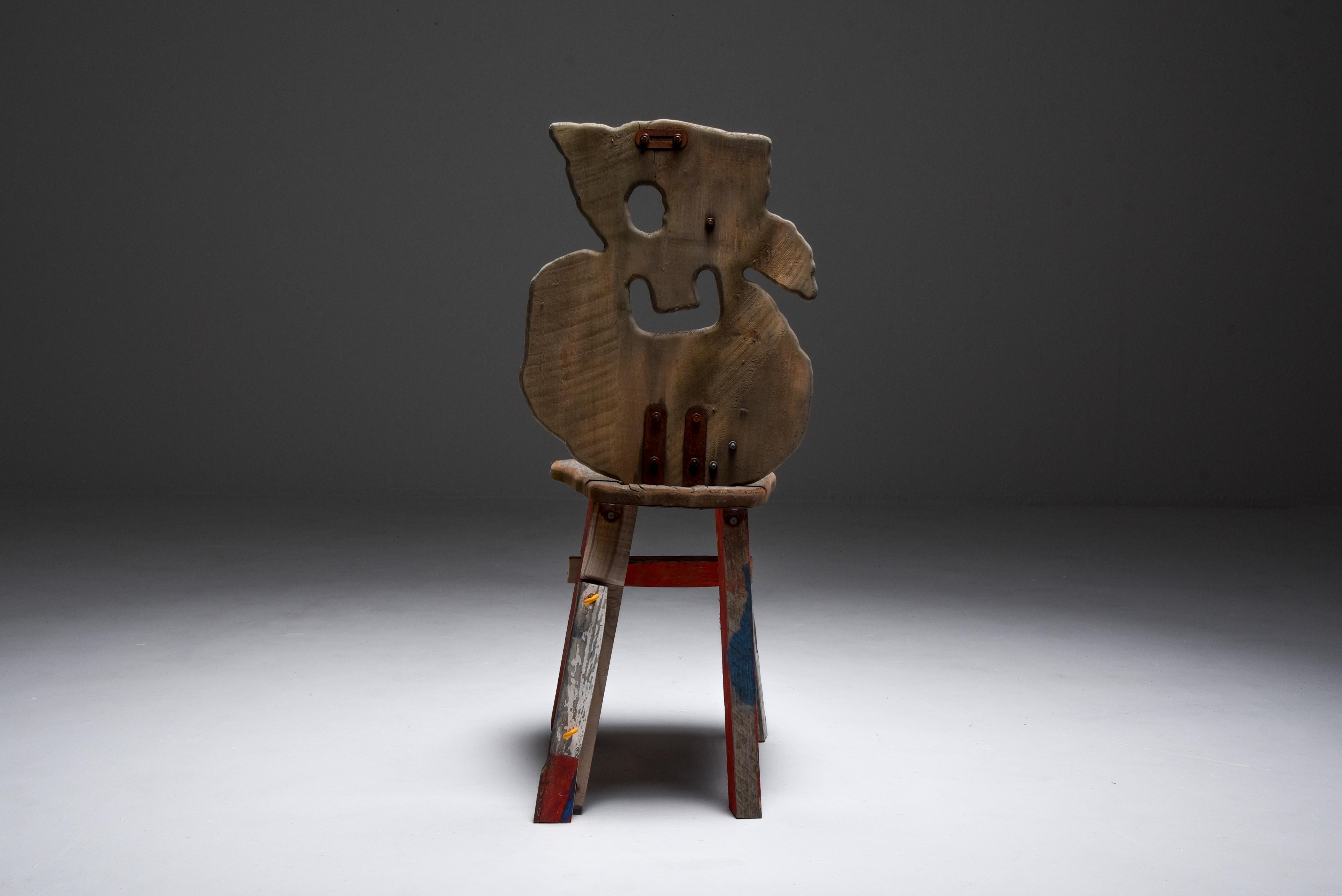 Romanian Folks 33 Chair by Serban Ionescu, 2021 For Sale