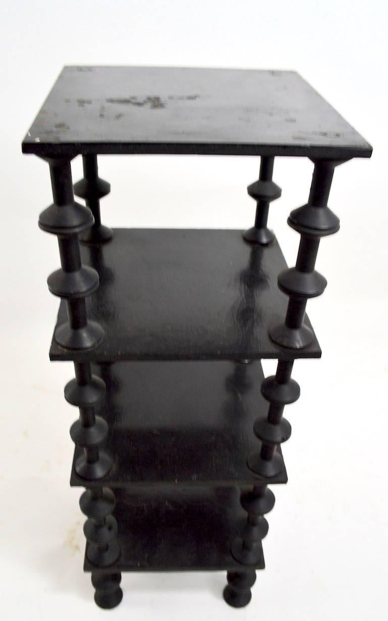 Rustic Folky Architectural Spool Stand