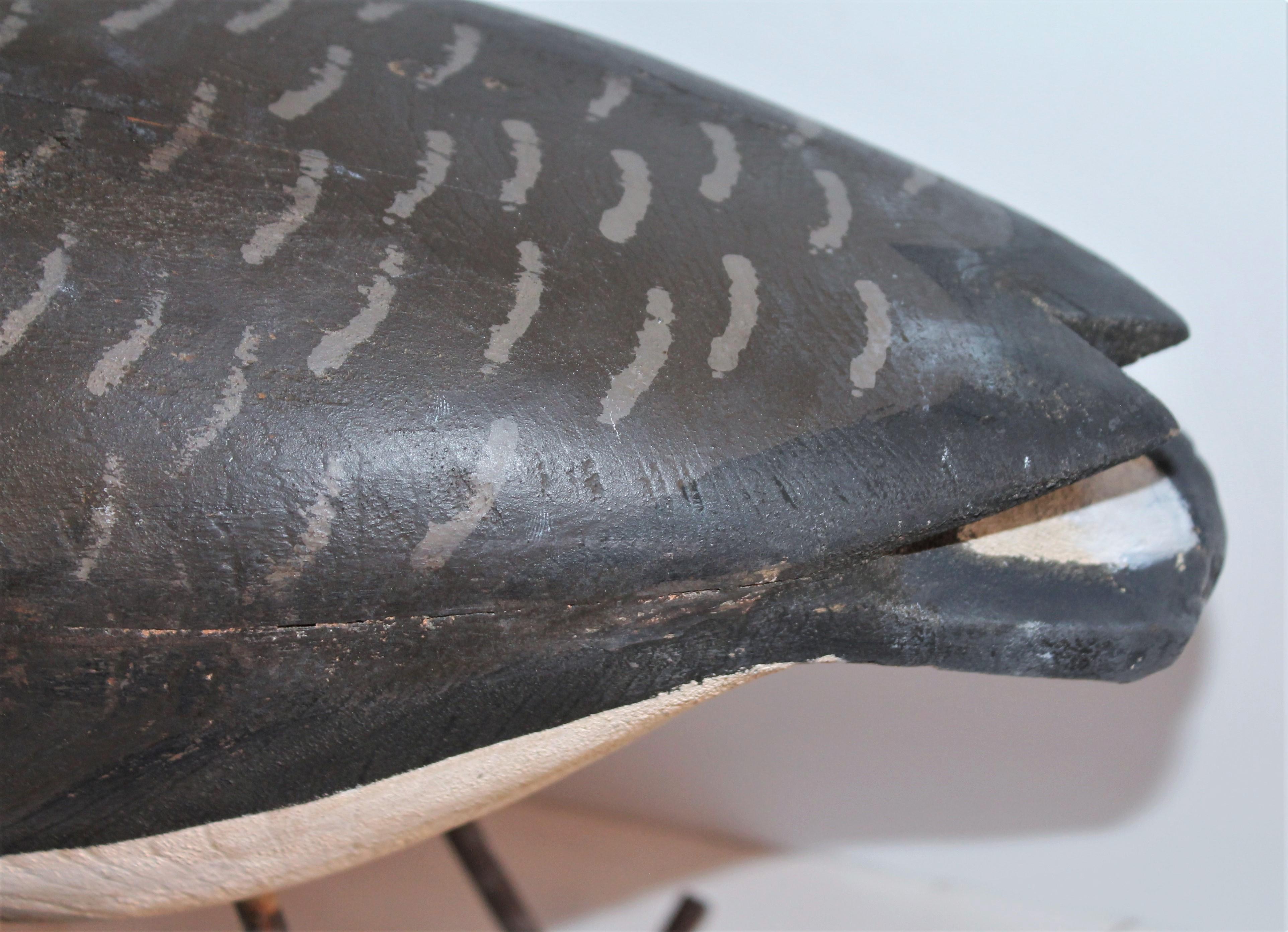 20th Century Folky Canadian Goose on Original Iron Feet