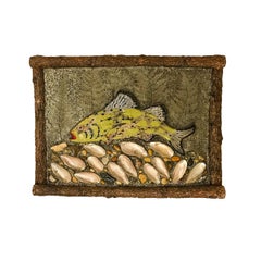 Folky Fish Plaque