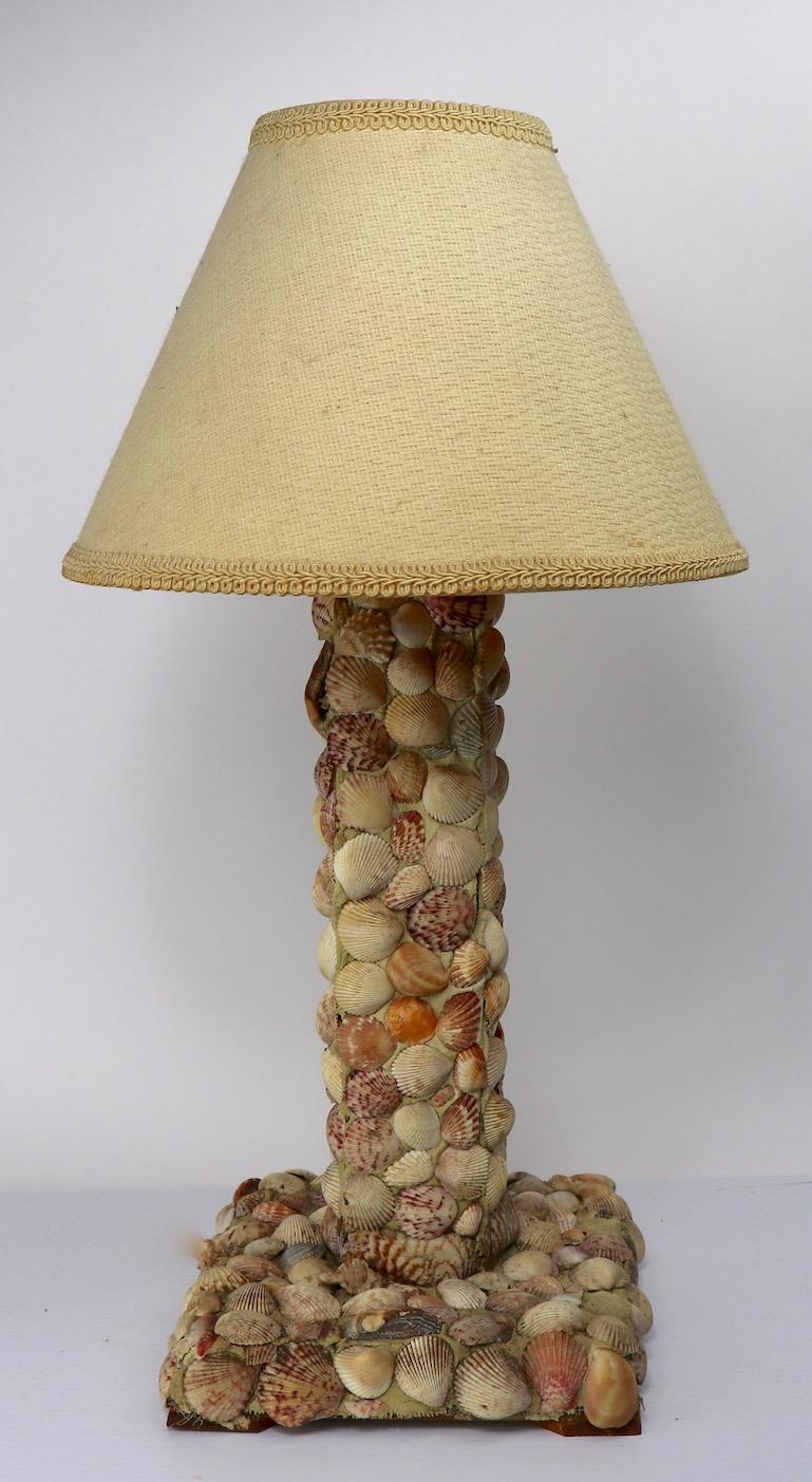 Folky Grotto Style Shell Lamp 2