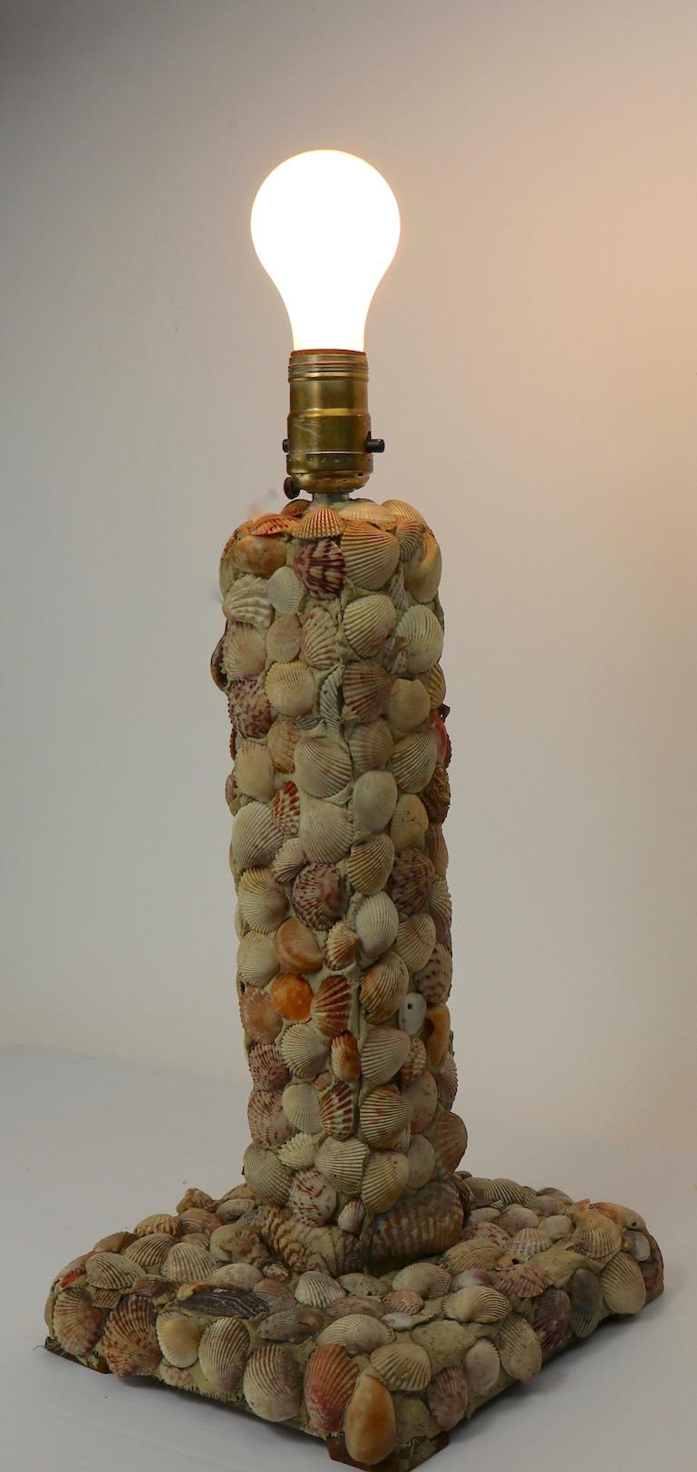 Folky Grotto Style Shell Lamp 3