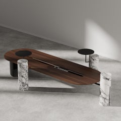 Folliland Walnut Center Table by Borgi Bastormagi