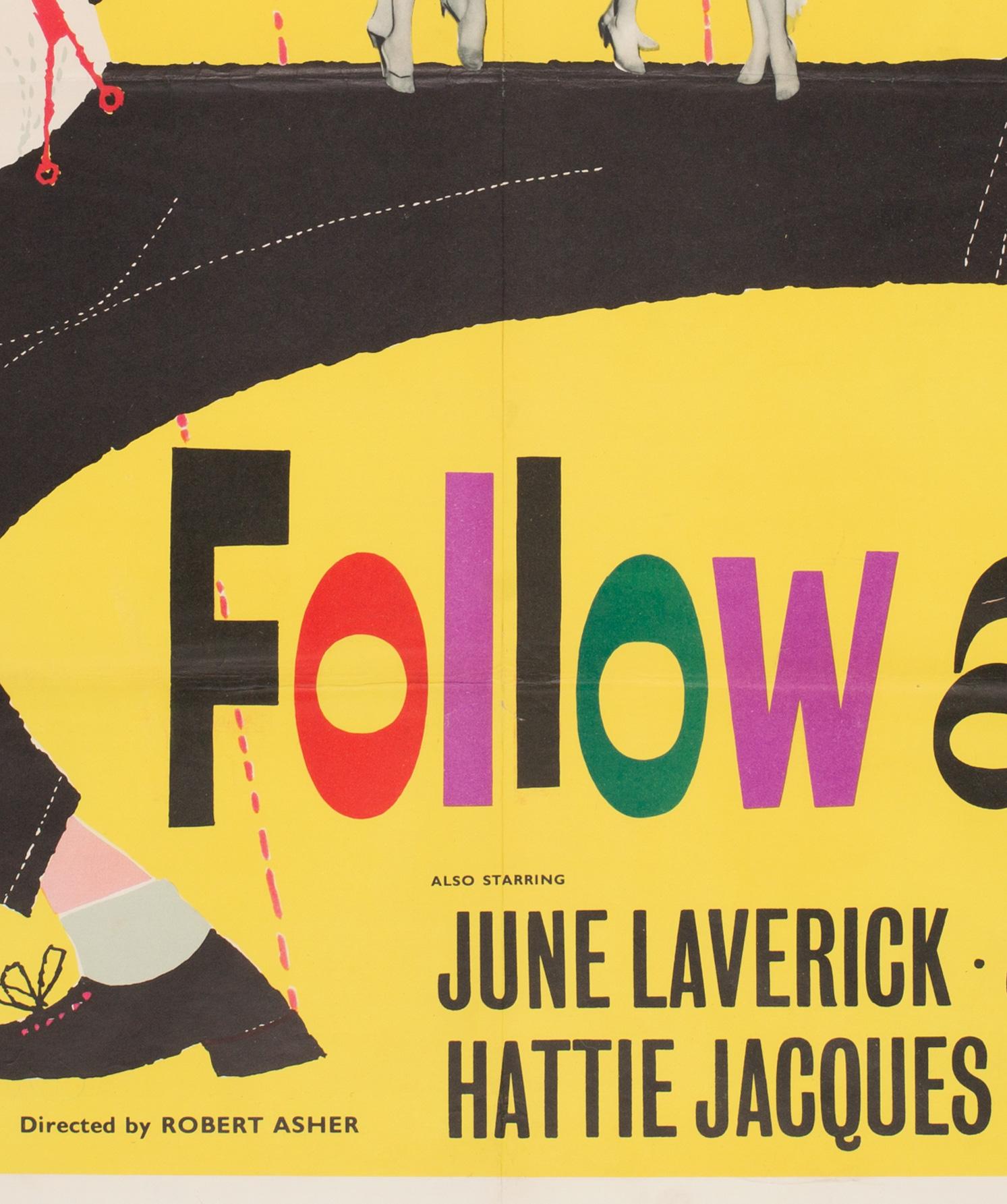 Follow a Star 1959 UK British Quad Film Poster 1