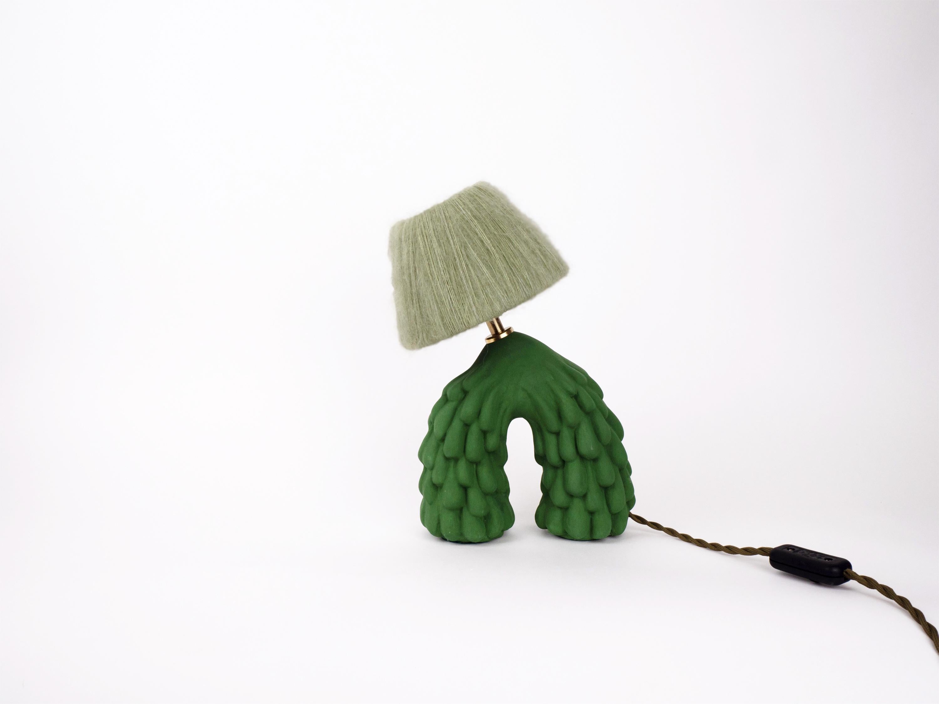 Vernissé Lampe de Table 'Follow' - Vert en vente