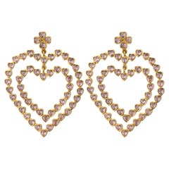 Follow Your Heart Ohrringe - Rose Pink