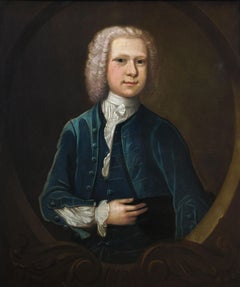 18th Century portrait oil painting of a gentleman