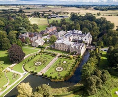 Portrait of a Lady, Manor House Provence, Coombe Abbey, oil on canvas painting