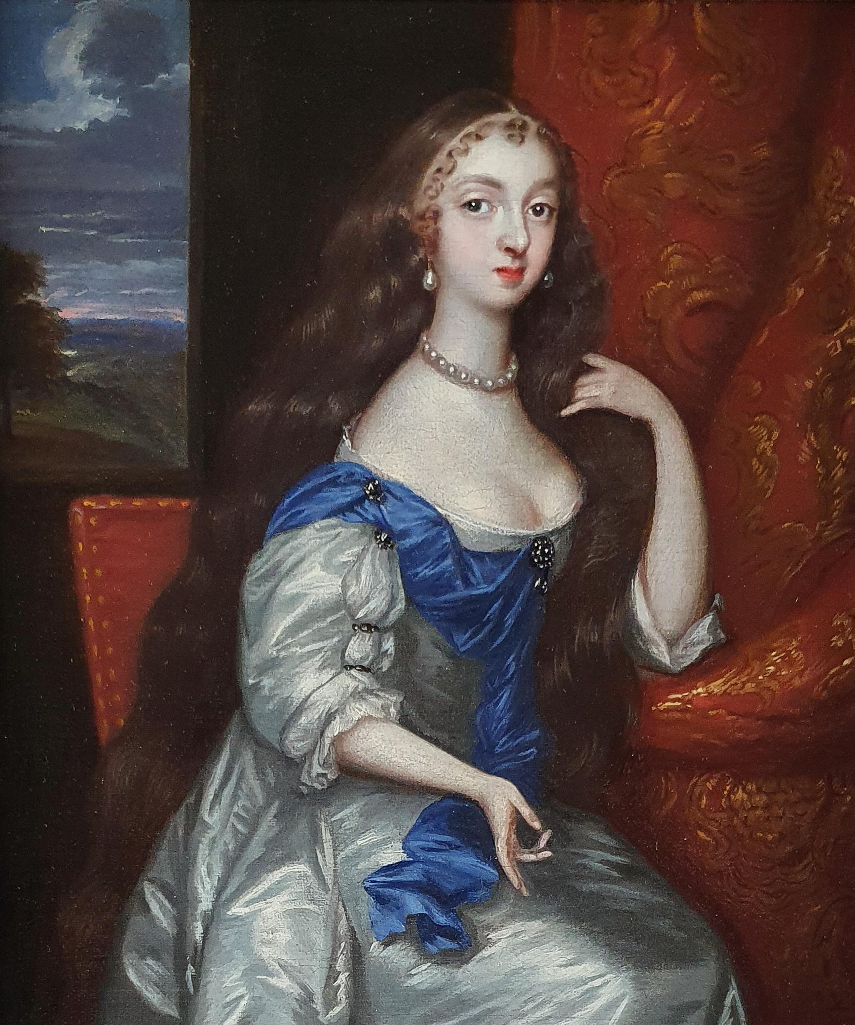 Portrait of a Lady in a white dress c.1700
Follower of Jacob Huysmans (c.1633–1696)

This charming work presented by Titan Fine Art formed part of a magnificent collection of paintings known as the Craven Collection of the Earls of Craven at their