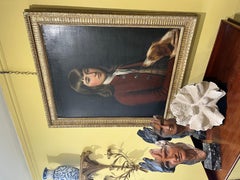 Follower of Nathaniel Hone, R.A. (Irish, 1718-1784) 'Portrait of a boy with his