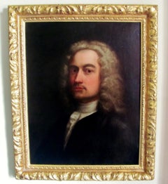 peter lely (follower) 18th century Portrait Of A Gentleman
