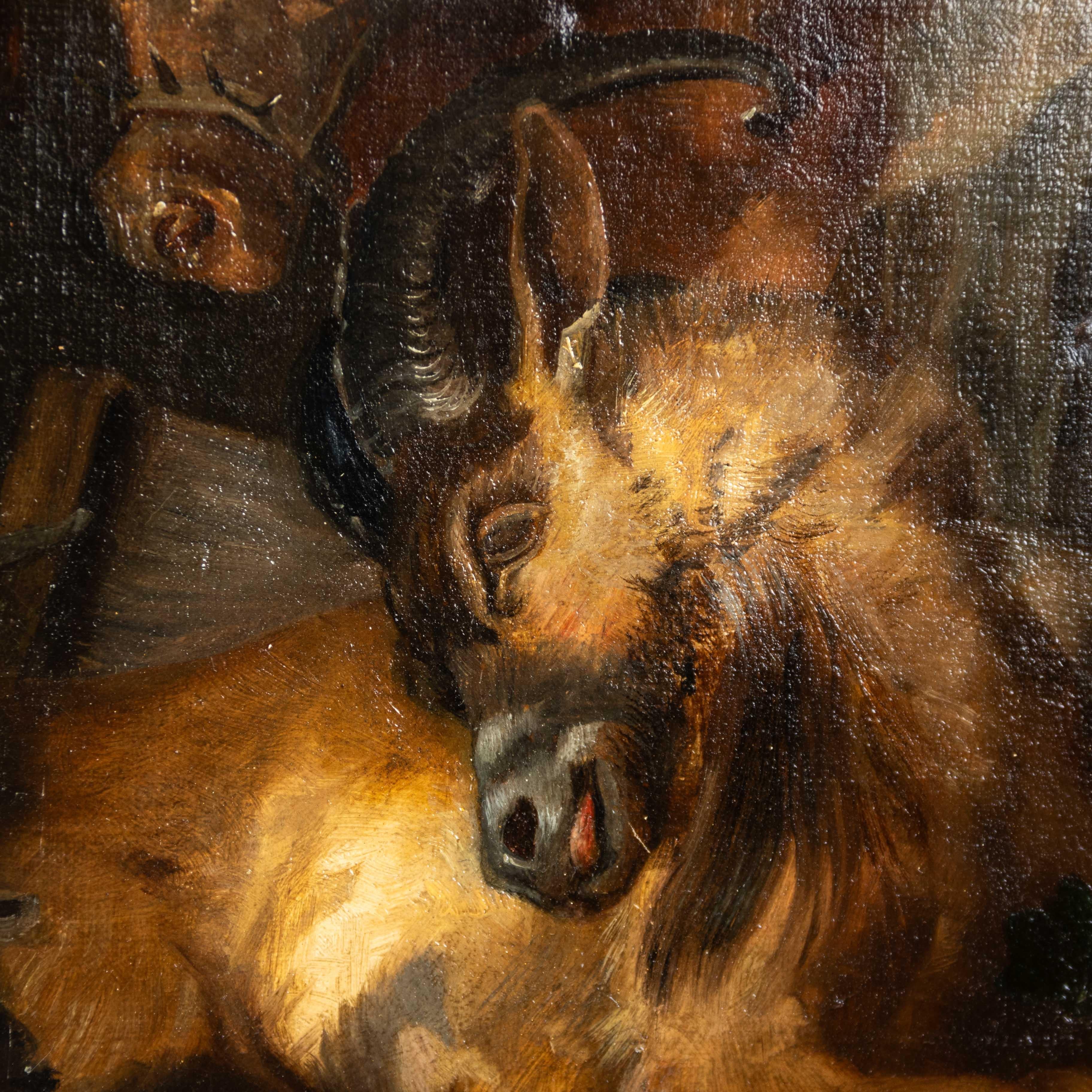 Seguidor de Sir Edwin Landseer RA (1802-1873) óleo sobre lienzo Pintura en Bueno estado para la venta en Nottingham, GB
