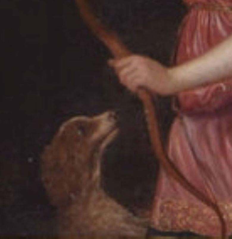 Godfrey Kneller (follower)18th century portrait  Diana the Huntress  - Old Masters Painting by (Follower of) Sir Godfrey Kneller