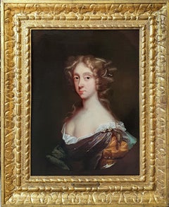 Portrait of Elizabeth Spencer c.1665; Antique Oil Painting