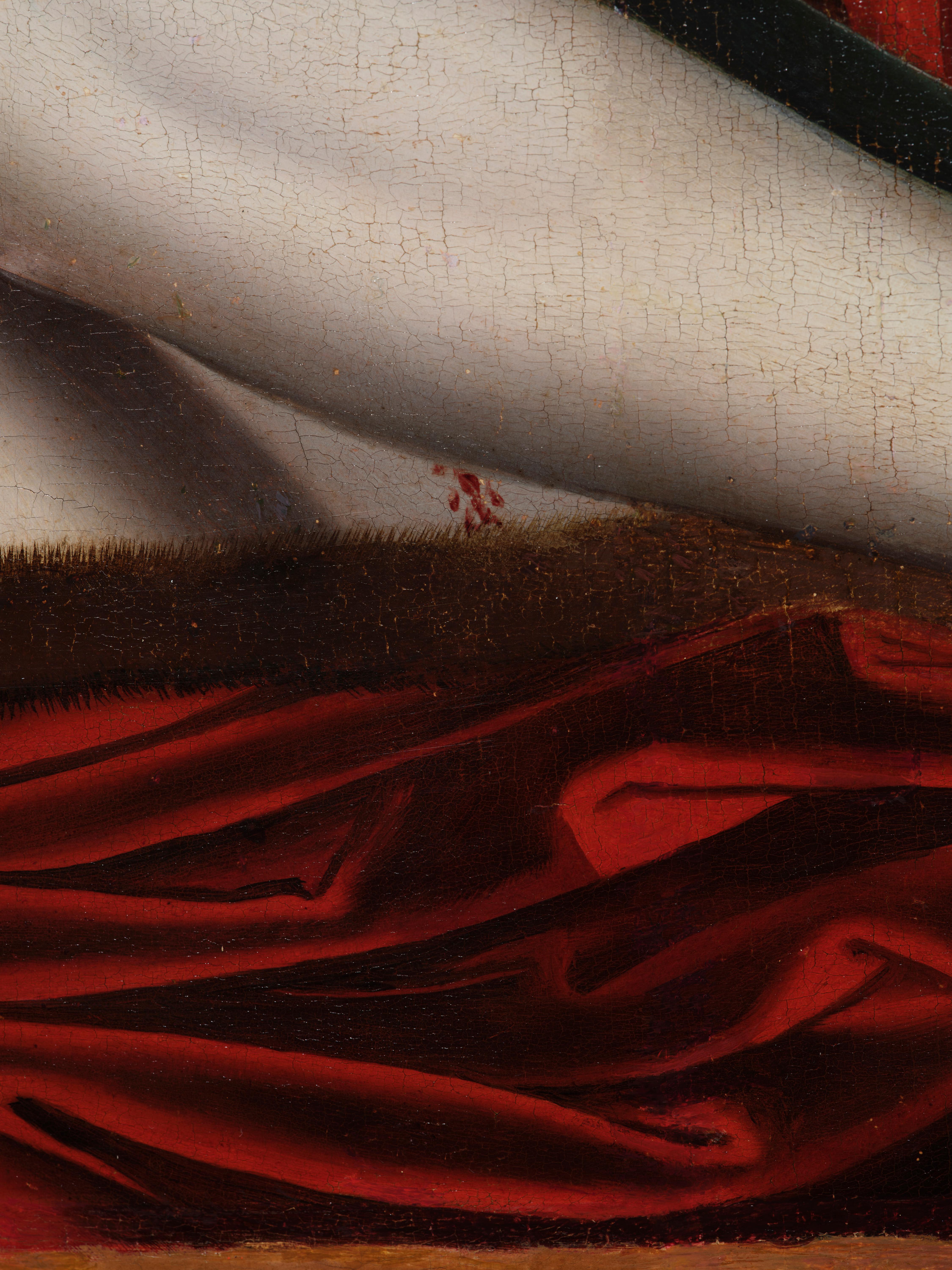 Eine faszinierende Lucretia von der Nachfolgerin des Meisters der weiblichen Halblängen im Angebot 1