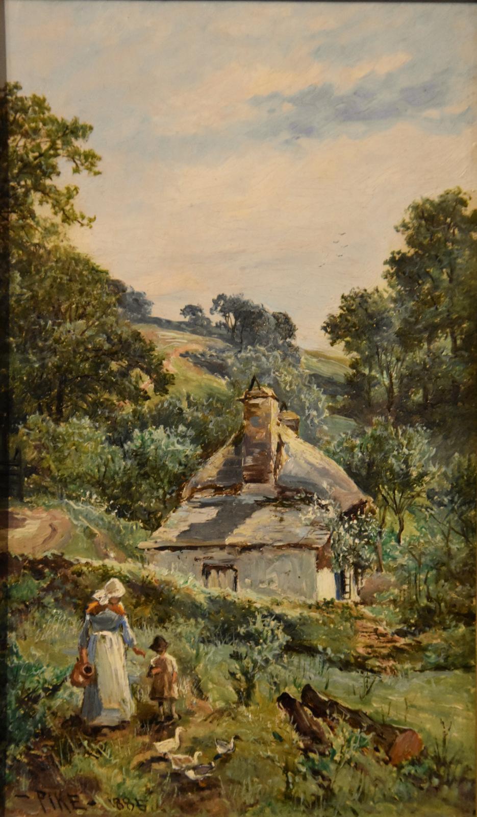 Ölgemälde von William Henry Pike 