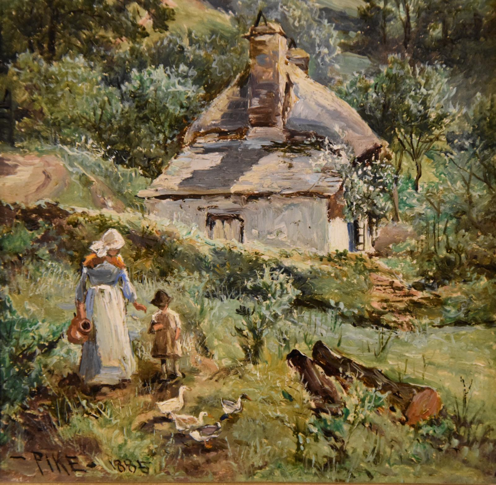 Ölgemälde von William Henry Pike 