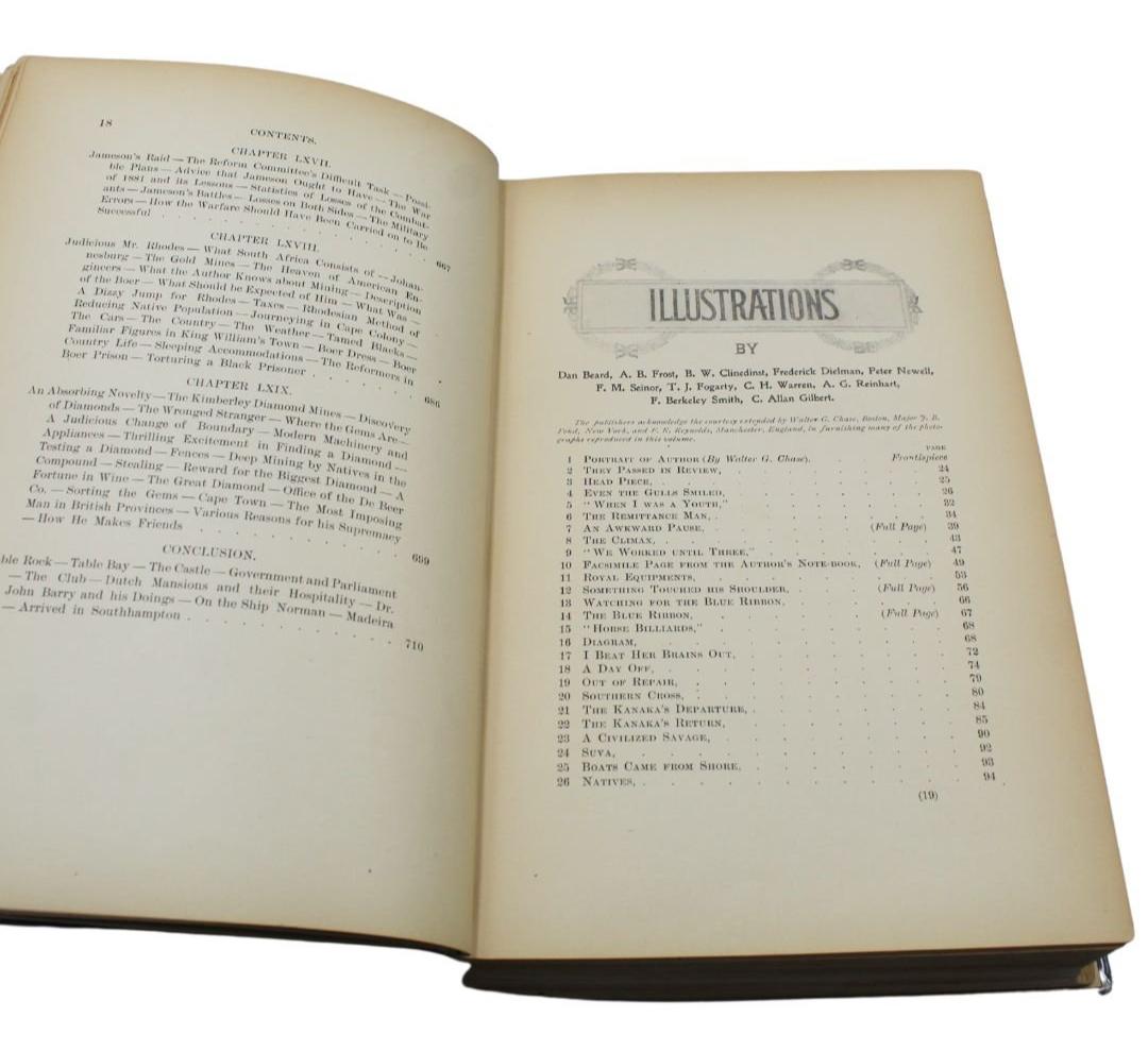 Doré Following the Equator : A Journey Around the World de Mark Twain, première édition en vente