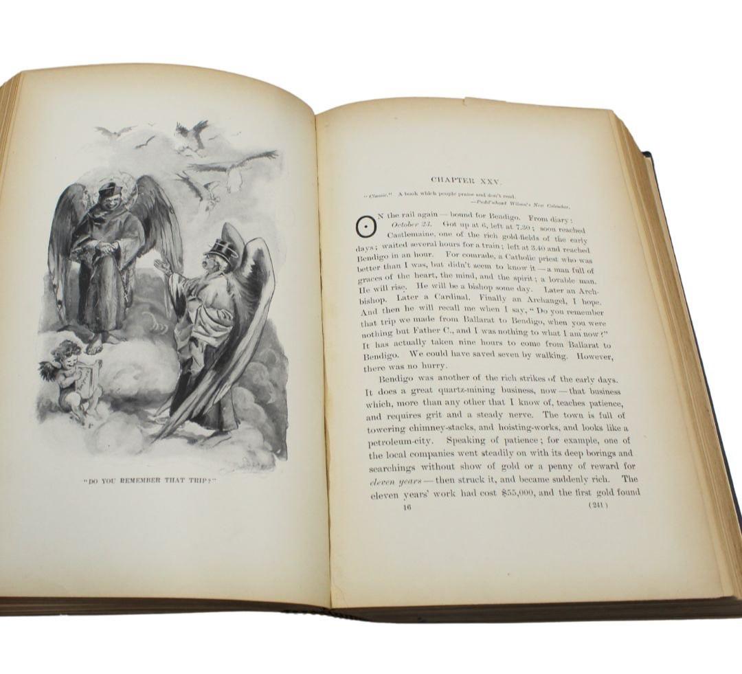 Fin du XIXe siècle Following the Equator : A Journey Around the World de Mark Twain, première édition en vente