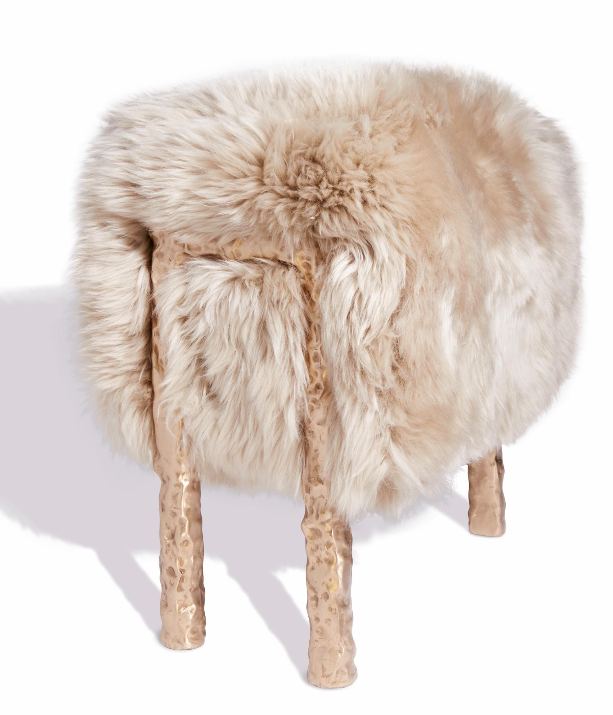 Fond Hocker von Brian Chaaban (amerikanisch) im Angebot