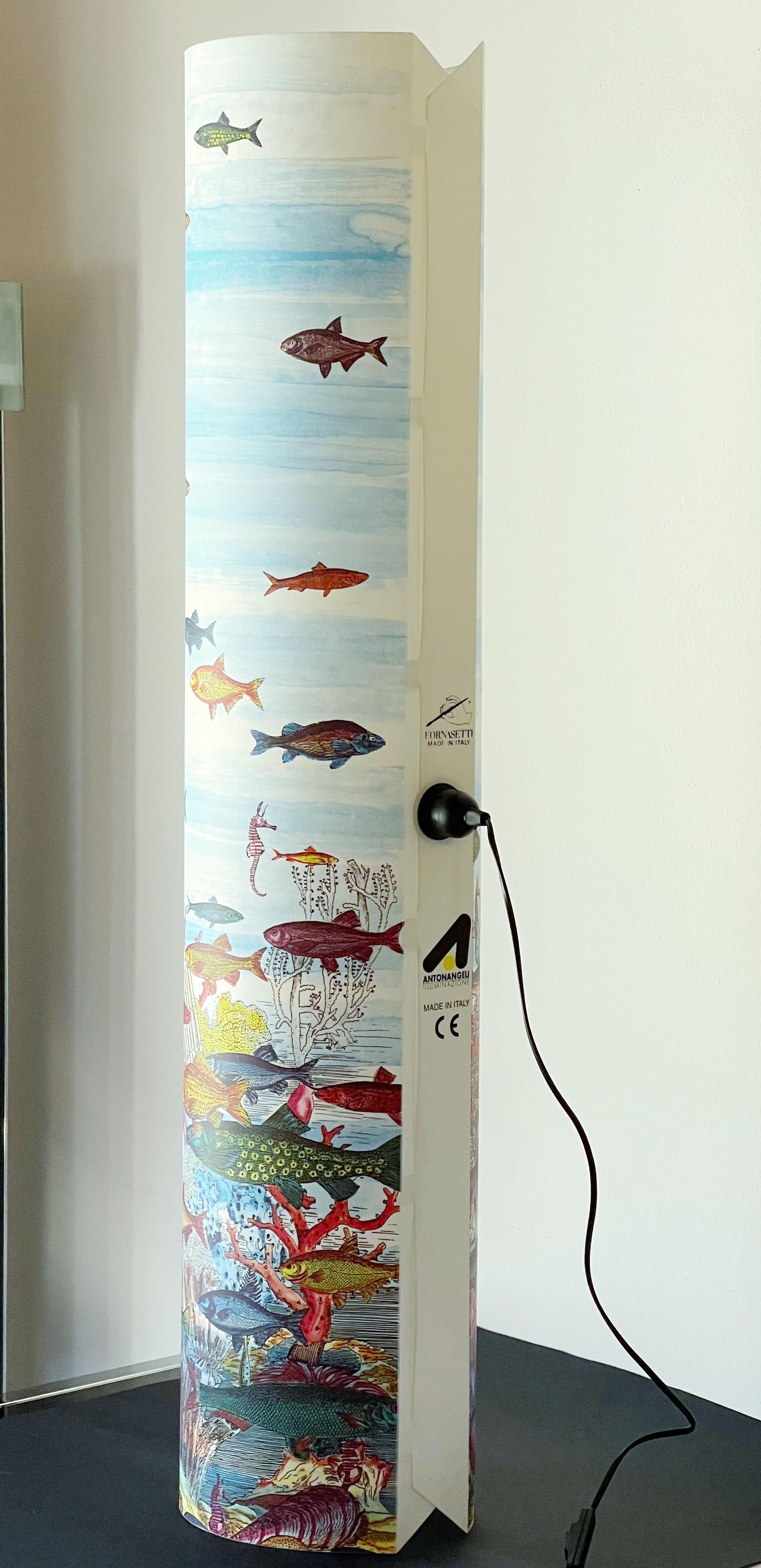 FORNASETTI Lámpara de pie Fondale Marino by Fornasetti Italiano en venta