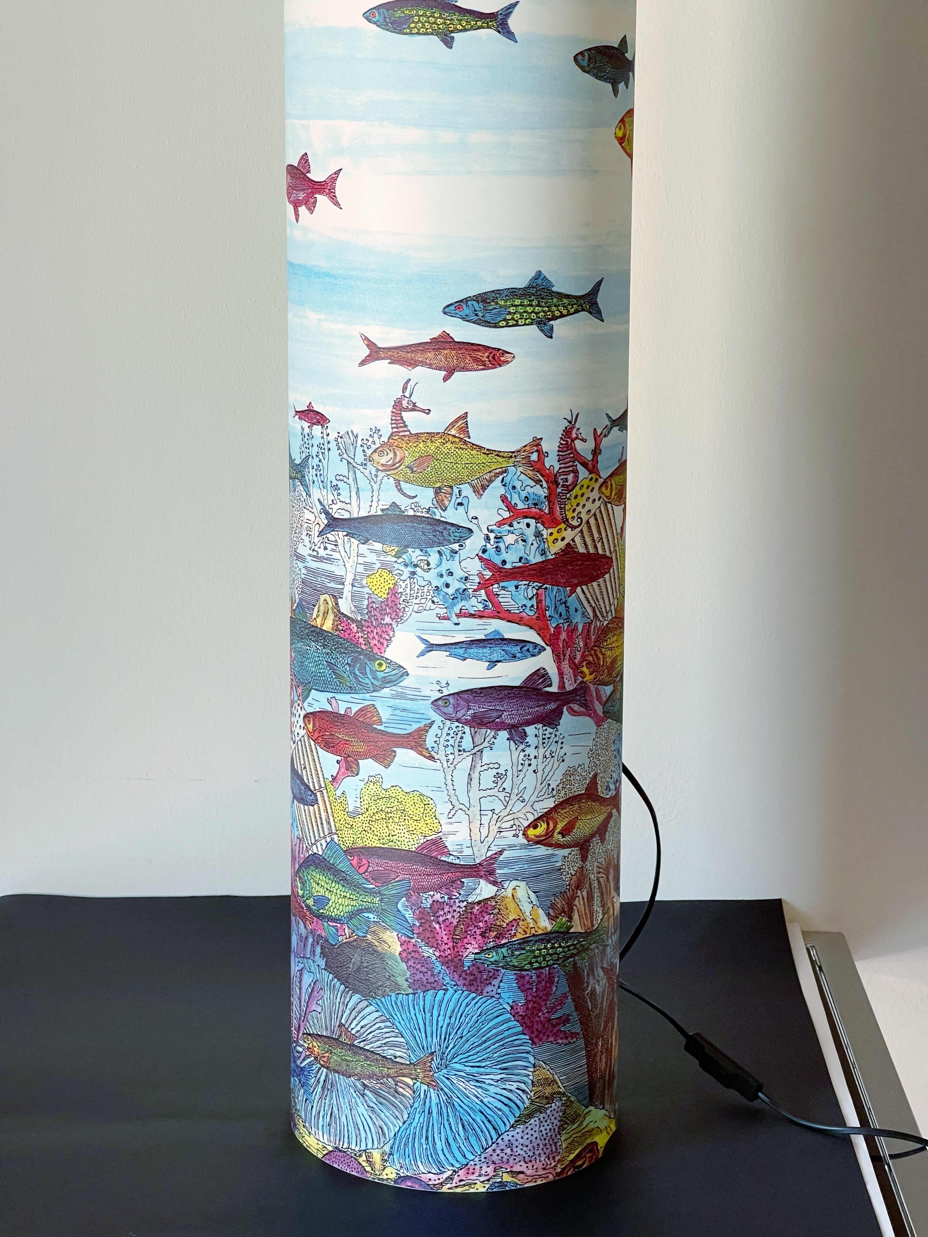 FORNASETTI Lámpara de pie Fondale Marino by Fornasetti en Bueno estado para la venta en Los Angeles, CA