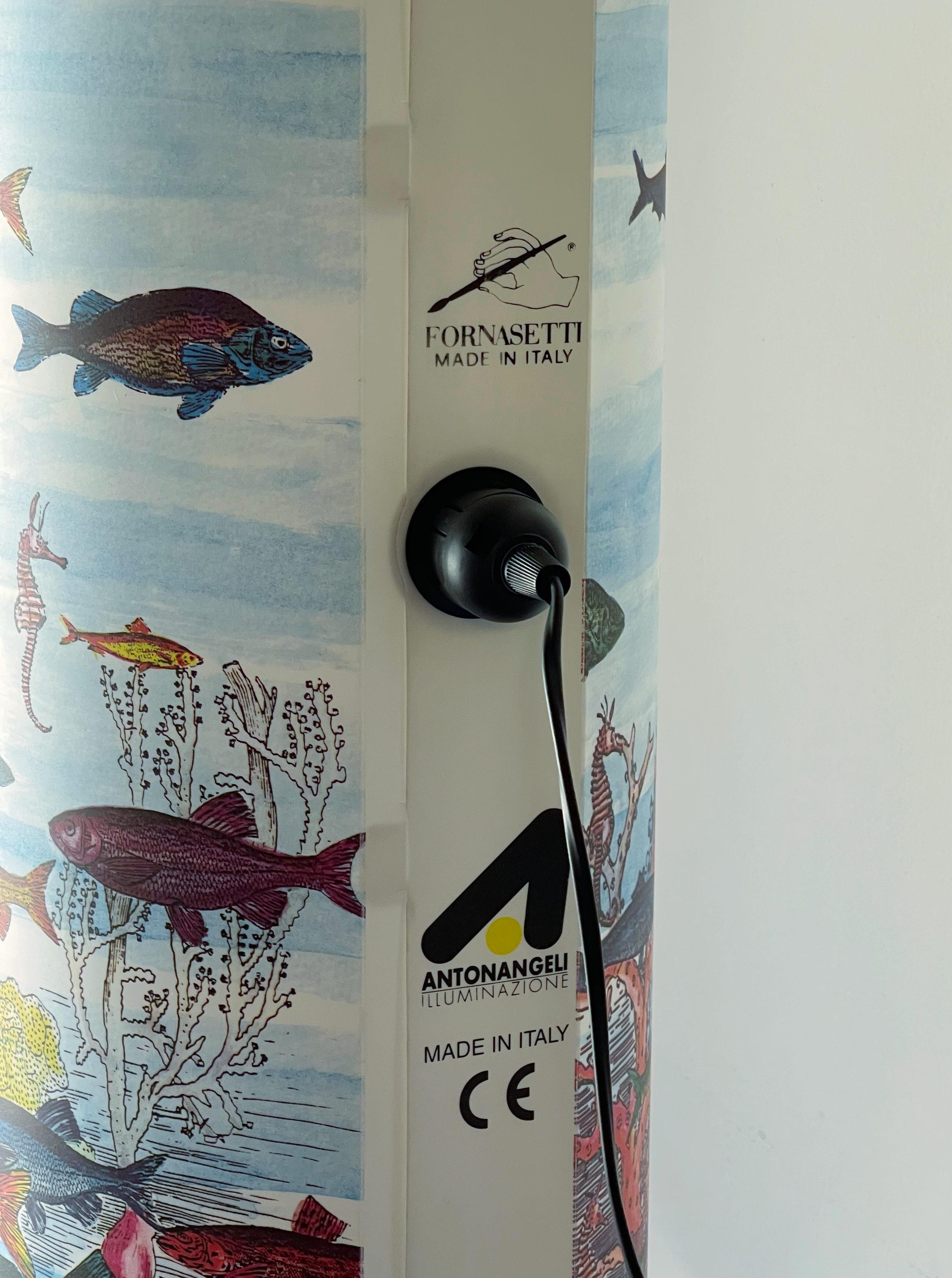 FORNASETTI Lámpara de pie Fondale Marino by Fornasetti siglo XX en venta