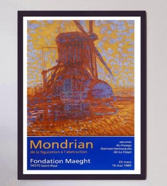 Fondation Maeght – Originalplakat von Piet Mondrian, 1985