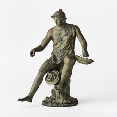 Grand Tour Bronze Sculpture, Pompejii, 19th Century