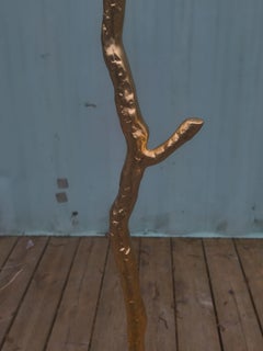 Fondica Bronze and Ostrich feathers floor lamp