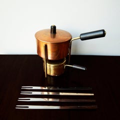 Fondue Set by Werkstätte Carl Auböck II