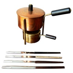 Set per fonduta di Werkstätte Carl Auböck II