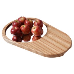 "Fons" Tray and Mirror in Solid Wood