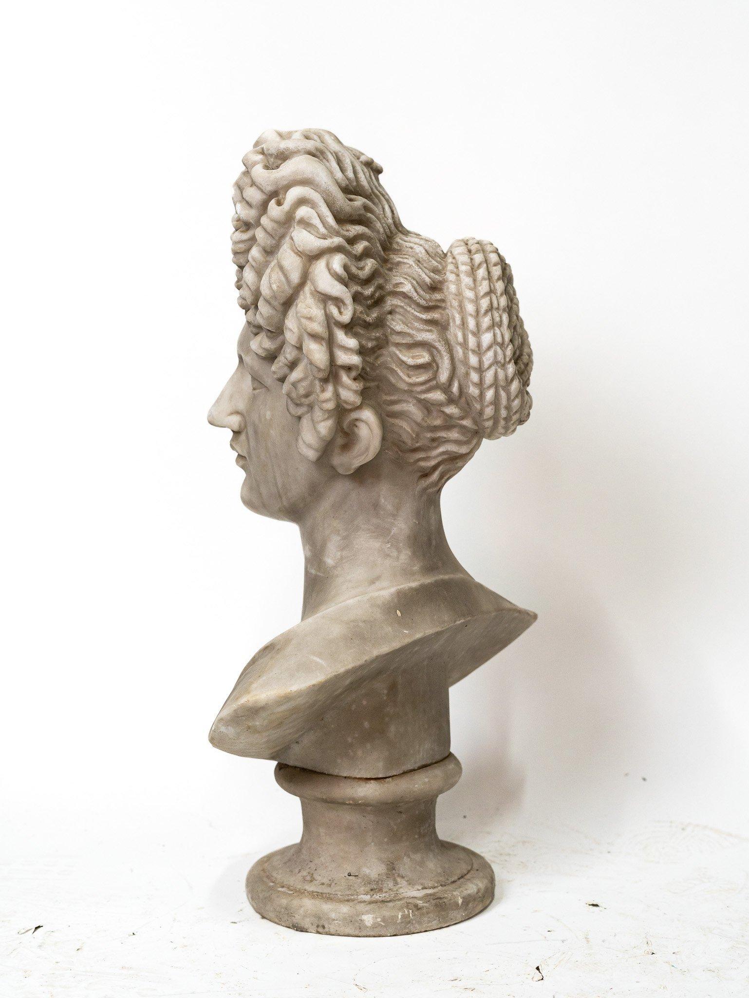 Italian Fonseca Head Sculpture For Sale