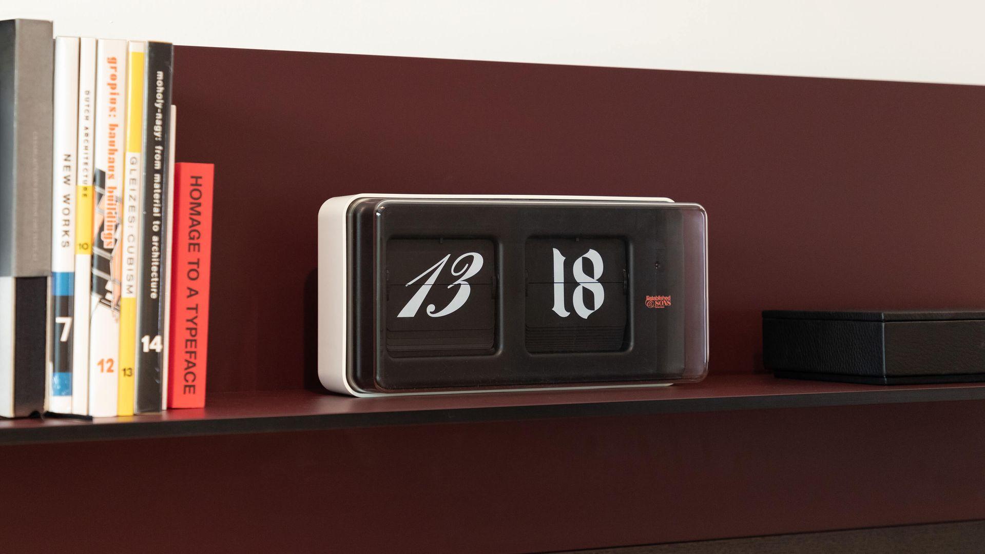 Contemporary Font Clock G100 Small by Established & Sons Sebastian Wrong For Sale
